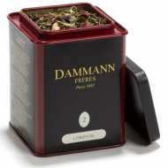 Dammann, "L'Oriental" fémdobozos szálas zöld tea, 100 gr