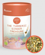 JustT, "The Turmeric Ginger Treasure" szálas fűszeres tea, 125g