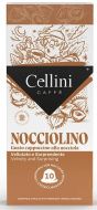 Cellini Nocciolino mogyorós cappuccino jellegű ital Nespresso kompatibilis kapszulában